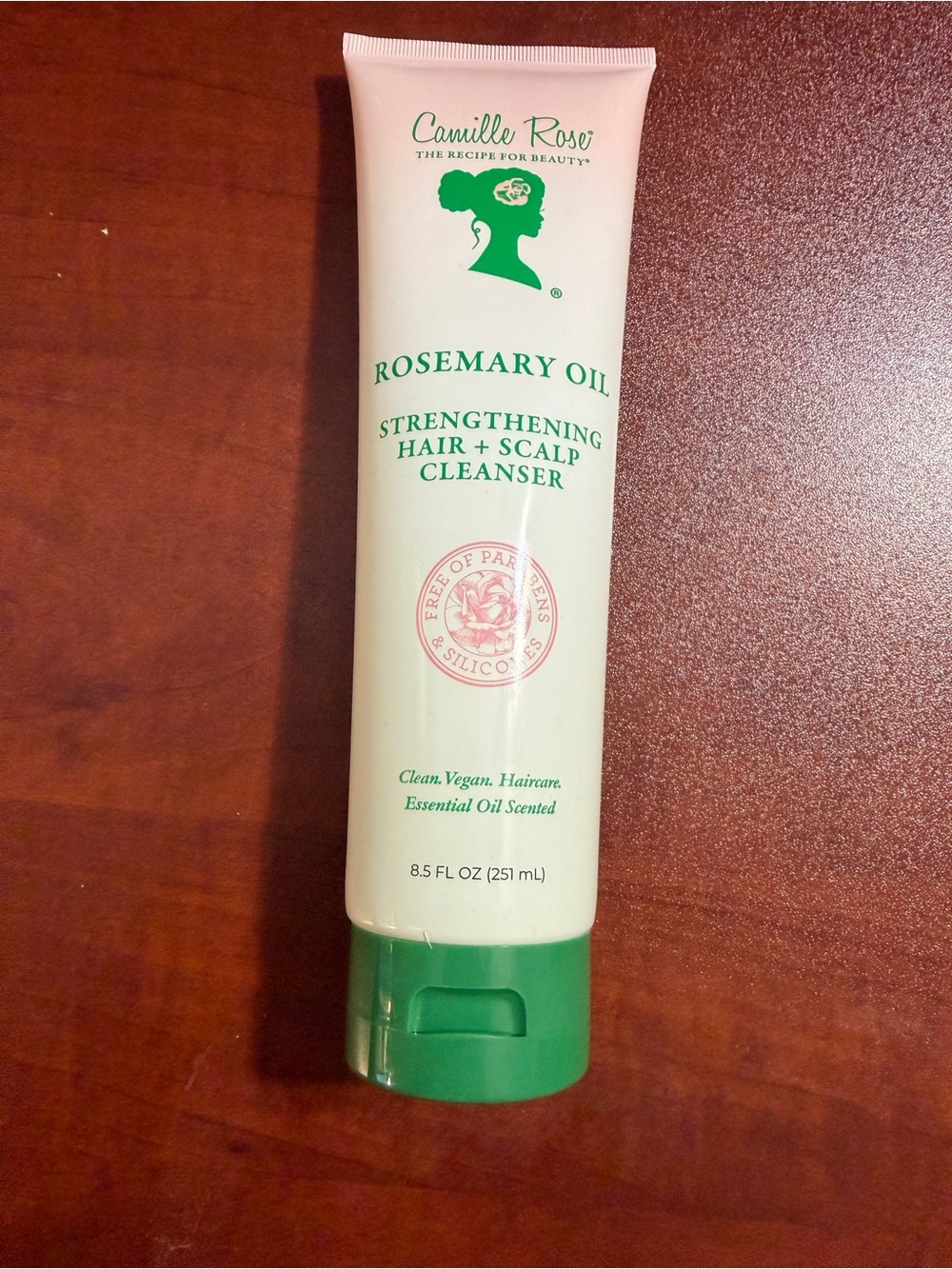 New Sealed Camille Rose Rosemary Oil Strengthening Hair & Scalp Cleanser 8.5 oz